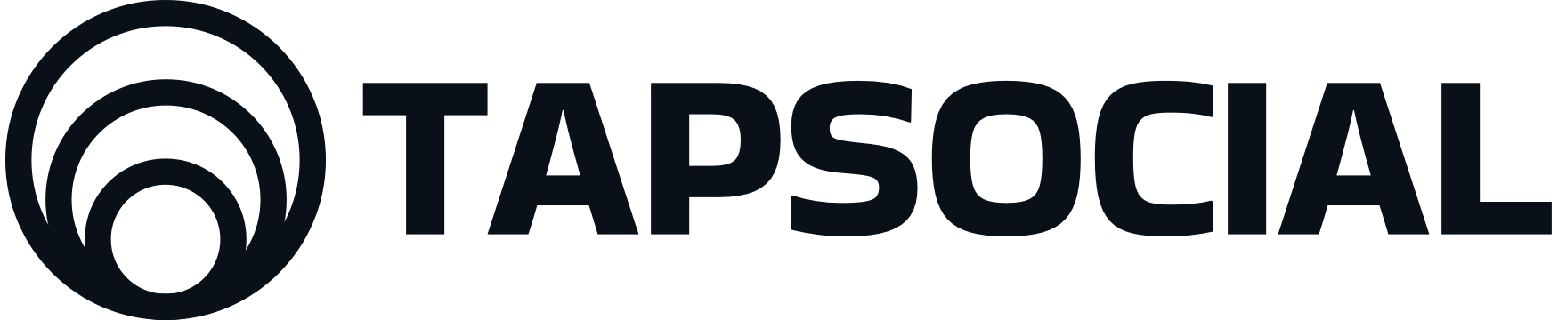 TAPSOCIAL logo in dark